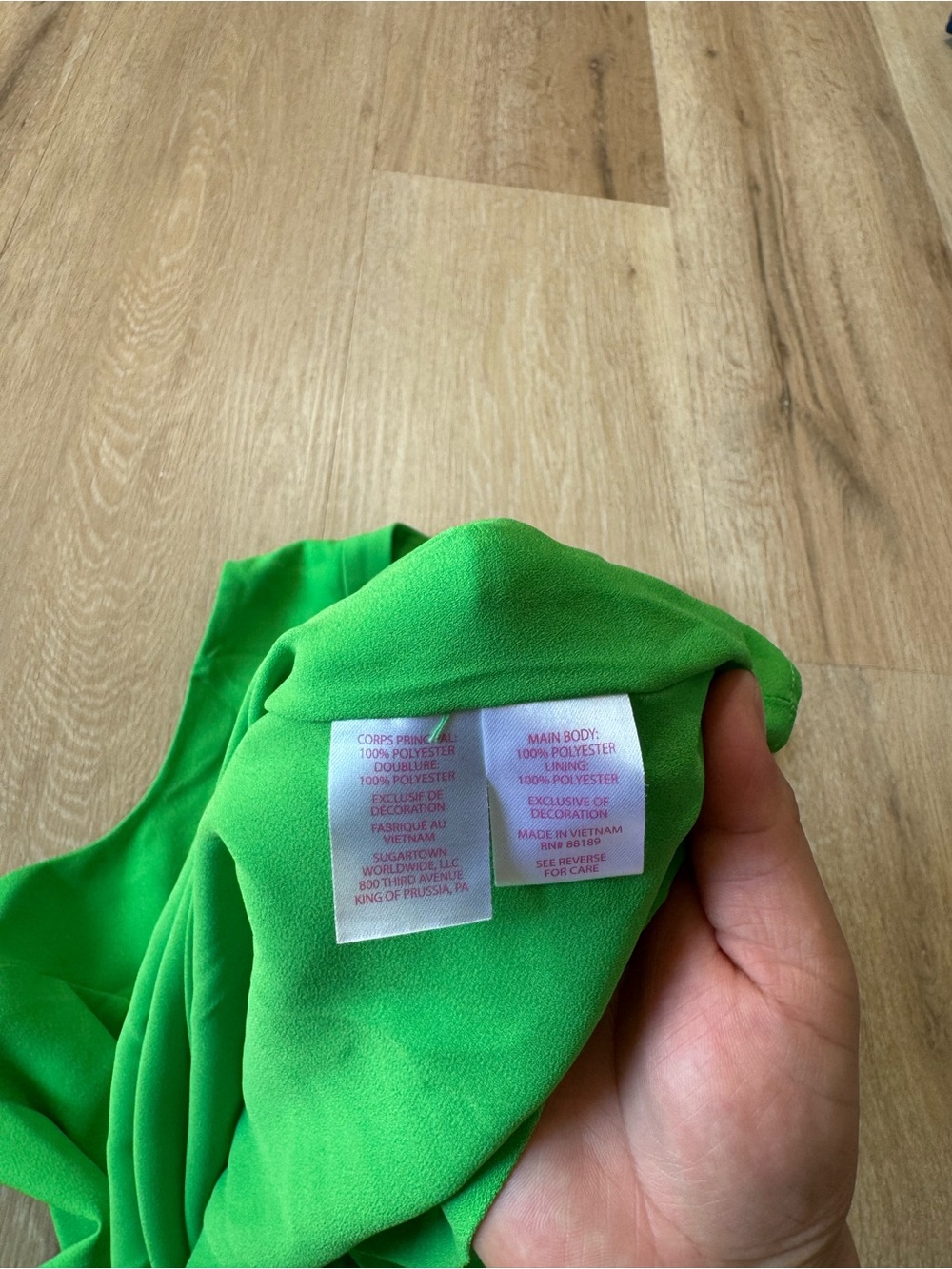 Lilly Pulitzer Kelly Green Sleeveless Bow-Front Swim Coverup - Picture 6 of 8